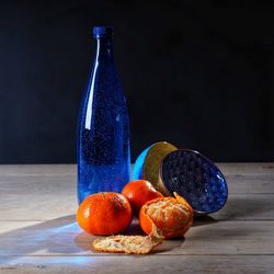 Close-up of fruits on table