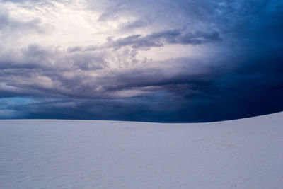 Scenic view of cloudy sky