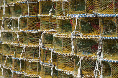 Full frame shot of chainlink fence