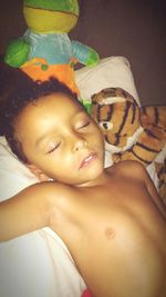 Portrait of cute boy