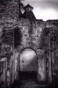 Old ruins against sky