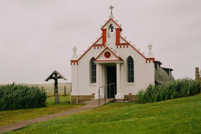 Church against sky