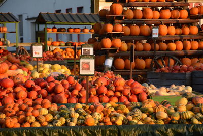 Variety of food for sale