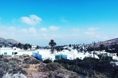 Cityscape against sky