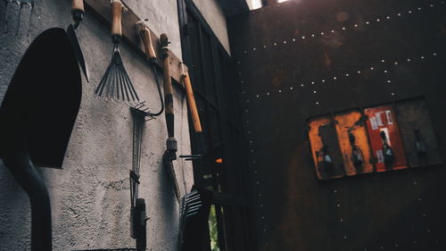 Low angle view of residential building