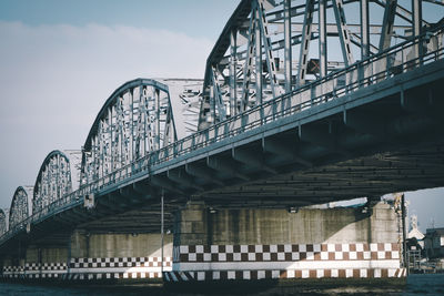 Low angle view of bridge