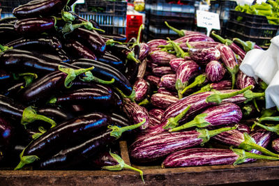 Full frame shot of vegetables for sale