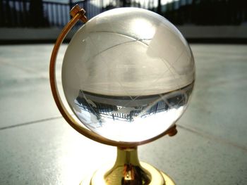 Close-up of illuminated light