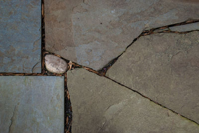 Close-up of cracked wall