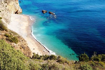 Scenic view of beach