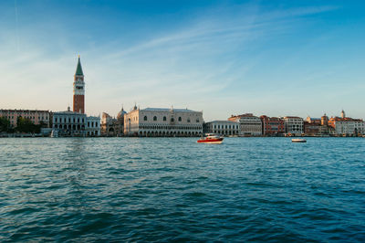 Grand canal against st mark square