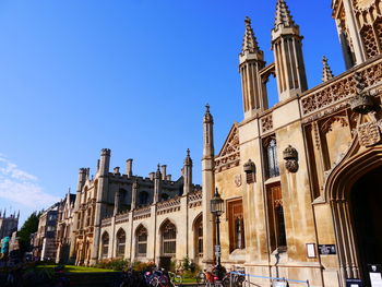 Low angle view of cathedral against sky