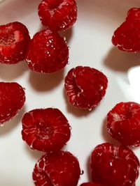 Close-up of strawberries