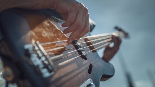 Man playing guitar