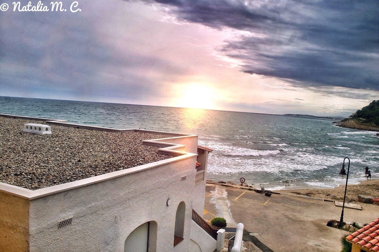 sea, sky, horizon over water, beach, water, cloud - sky, shore, scenics, sand, cloudy, tranquil scene, beauty in nature, tranquility, nature, cloud, sunset, sunlight, idyllic, outdoors, coastline