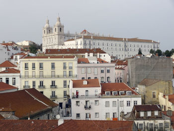 Buildings in a city