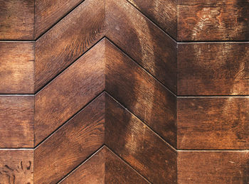 Full frame shot of patterned wood