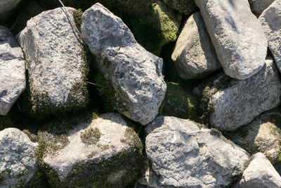 Full frame shot of rocks