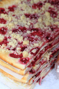 Close-up of dessert in plate