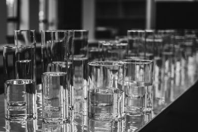 Close-up of wine glass on table