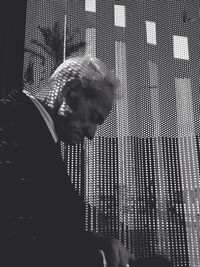 Woman looking at camera