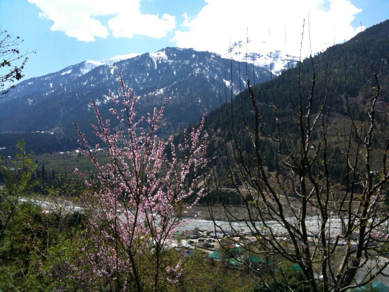 mountain, mountain range, beauty in nature, tranquil scene, tranquility, scenics, sky, nature, water, lake, tree, growth, plant, landscape, non-urban scene, idyllic, day, outdoors, no people, cloud - sky