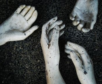 Close-up of hands