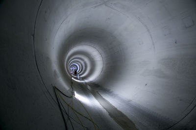 Full frame shot of spiral tunnel