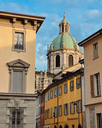 City centre of como, italy