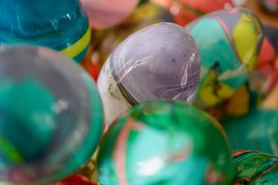 Close-up of multi colored pencils