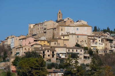 Spinetoli, old town in the province of ascoli piceno, marche region, italy