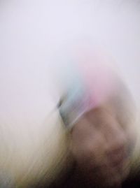 Defocused image of woman