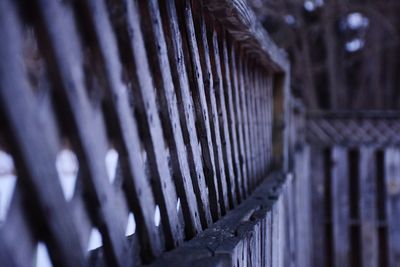 Close-up of metal object