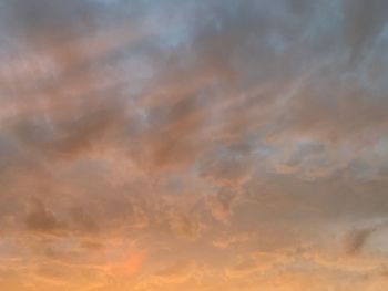 Low angle view of dramatic sky