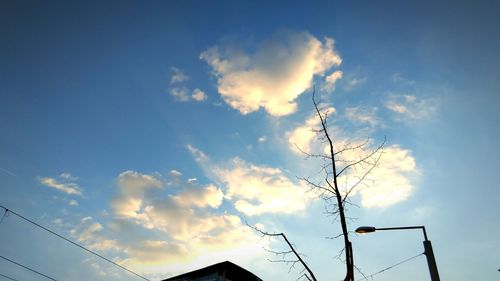 Low angle view of sky