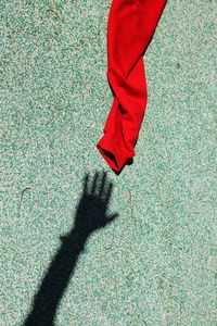 Low section of people standing on floor