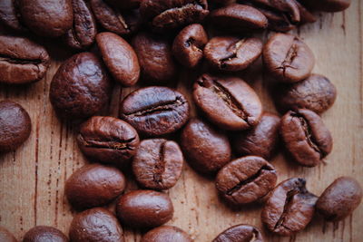 Full frame shot of coffee beans