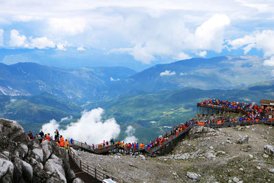 Lijiang yulong snow mountain in yunnan, china