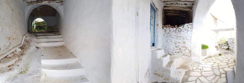 Entrance of historic building