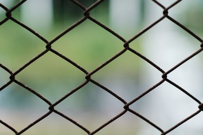 Full frame shot of chainlink fence