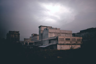 Buildings in city against sky