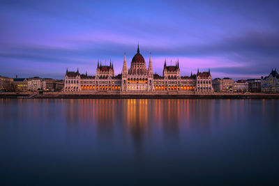 View of buildings at waterfront