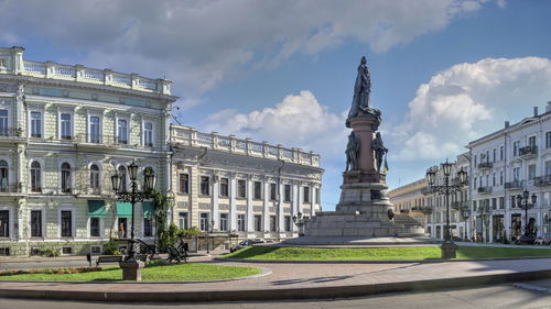 View of historical building