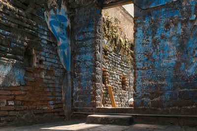 Old ruins of building