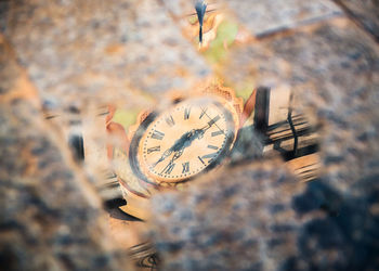 Close-up of clock