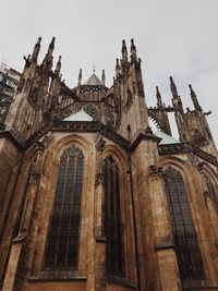Low angle view of historical building against sky