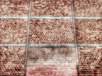 Full frame shot of brick wall