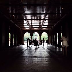 Corridor of building