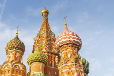 Church of basil the blessed moscow blue sky day