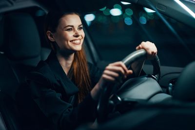 Young businesswoman using mobile phone